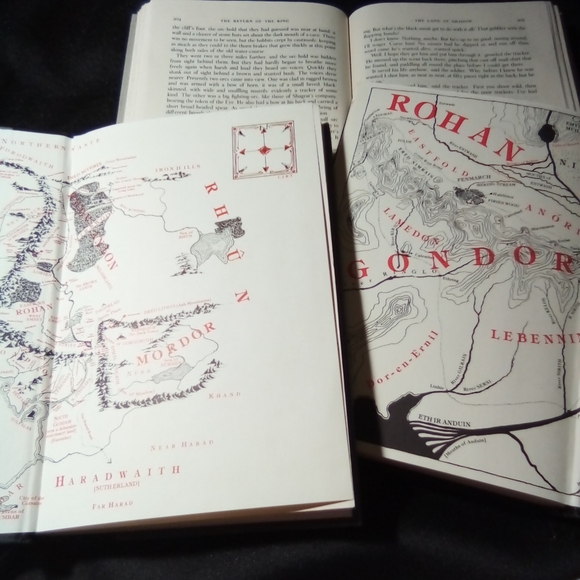 J. R. R. TOLKIEN The Lord of the Rings Trilogy Set Revised BCE Book Club Edition - Picture 6 of 15